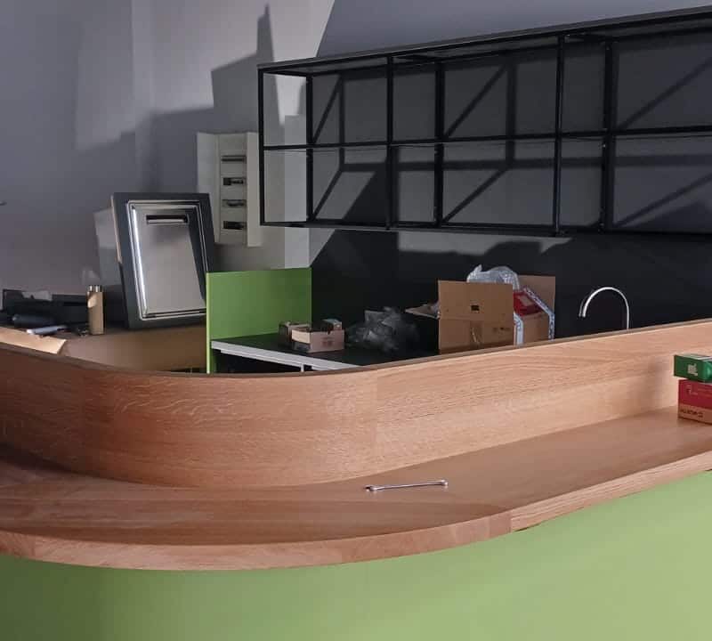Montage Restaurant Theke 2